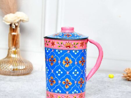 Aluminium Jug - 21 cm for kitchen décor ,Table Top , And Home Decoration