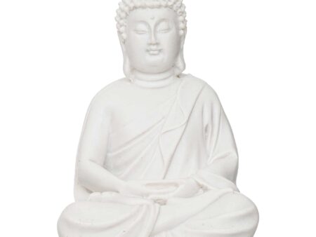marble Meditating Buddha/Buddh/Gautam Buddha Statue Lord Figurine/Idol/Murti Gift Items Showpiece for HomeDecor Decoration Gifting