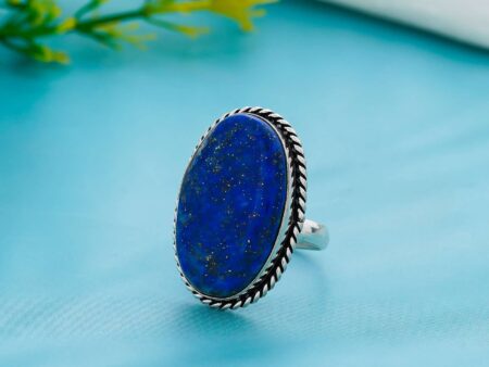 Arts Crystal Products Natural Labradorite Ring Set for Women,Vintage Joint Knuckle Stackable Rings Oval Gemstone Ring