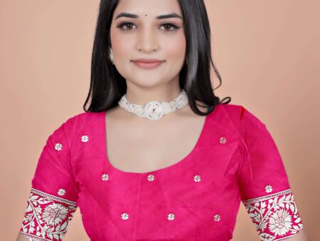 Majestic Magenta Silk Saree with Silver Zari & Twin Peacock Pallu | Wedding, Festive & Traditional Wear