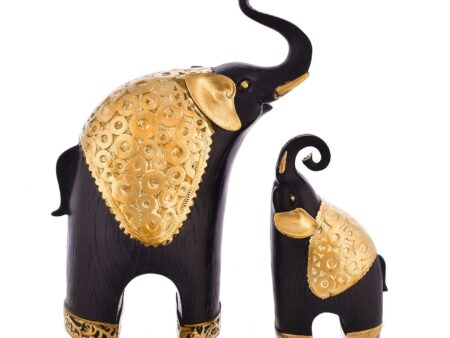 Elephant Pair  Statue